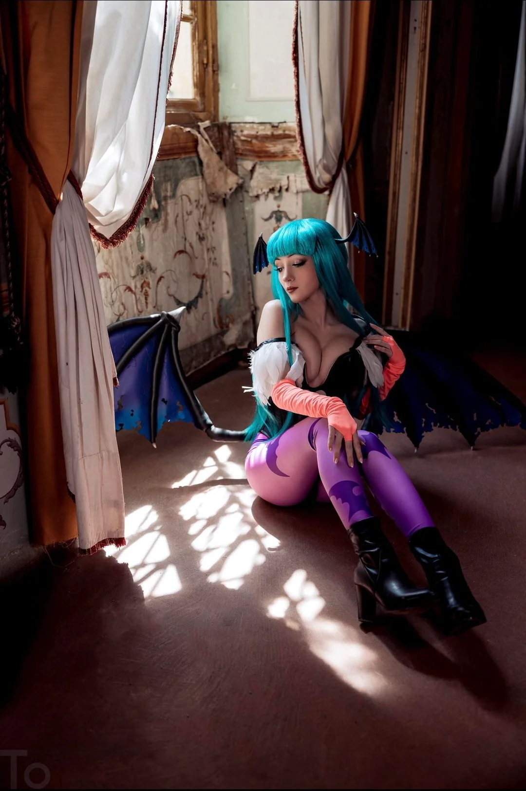Morrigan cosplay por Yuuforia