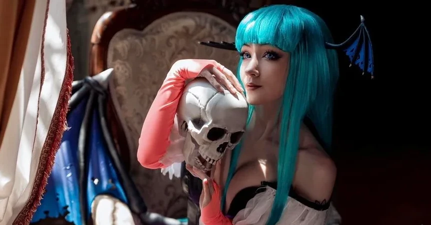 Morrigan Aensland (Dark Stalkers) – cosplay por Yuuforia