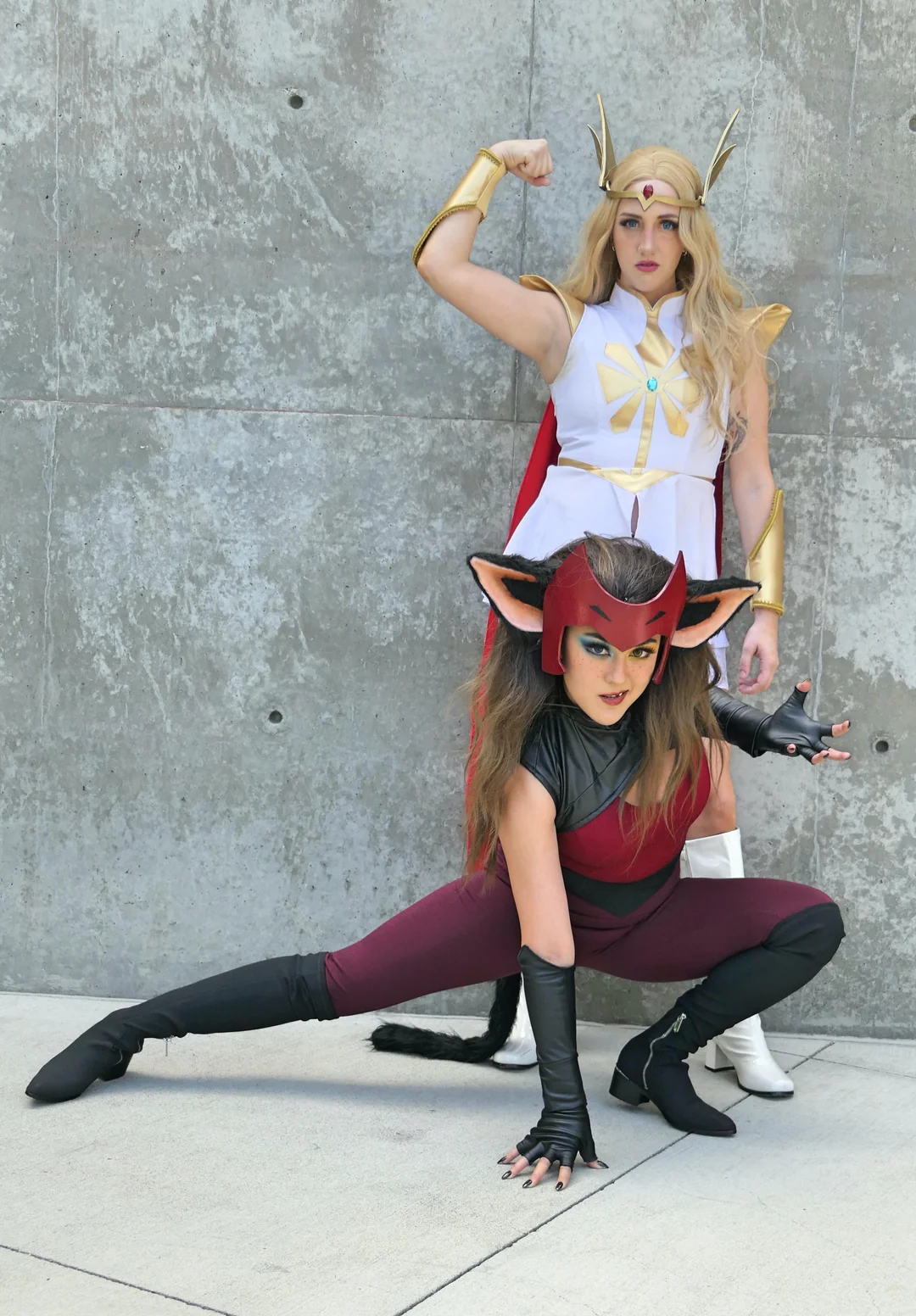 She-Ra e Catra cosplay