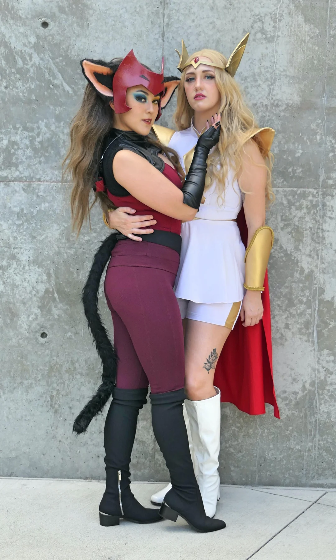 She-Ra e Catra cosplay