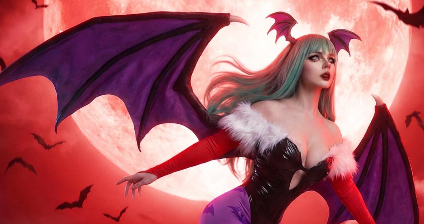 Morrigan Aensland (Dark Stalkers) – cosplay por Elvira Trepovici