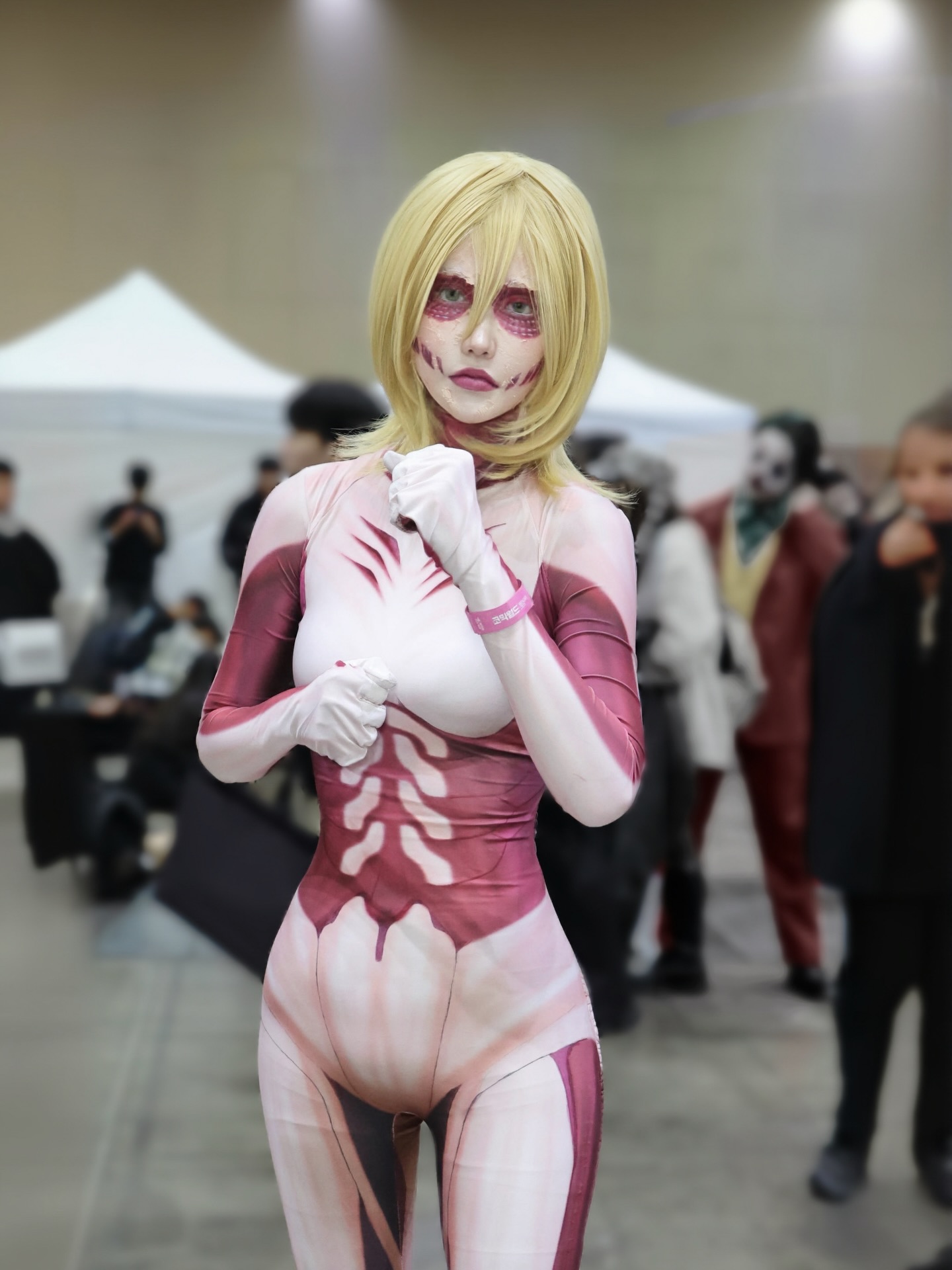 Titã Fêmea (Attack on Titan) - cosplay por damas.zipx