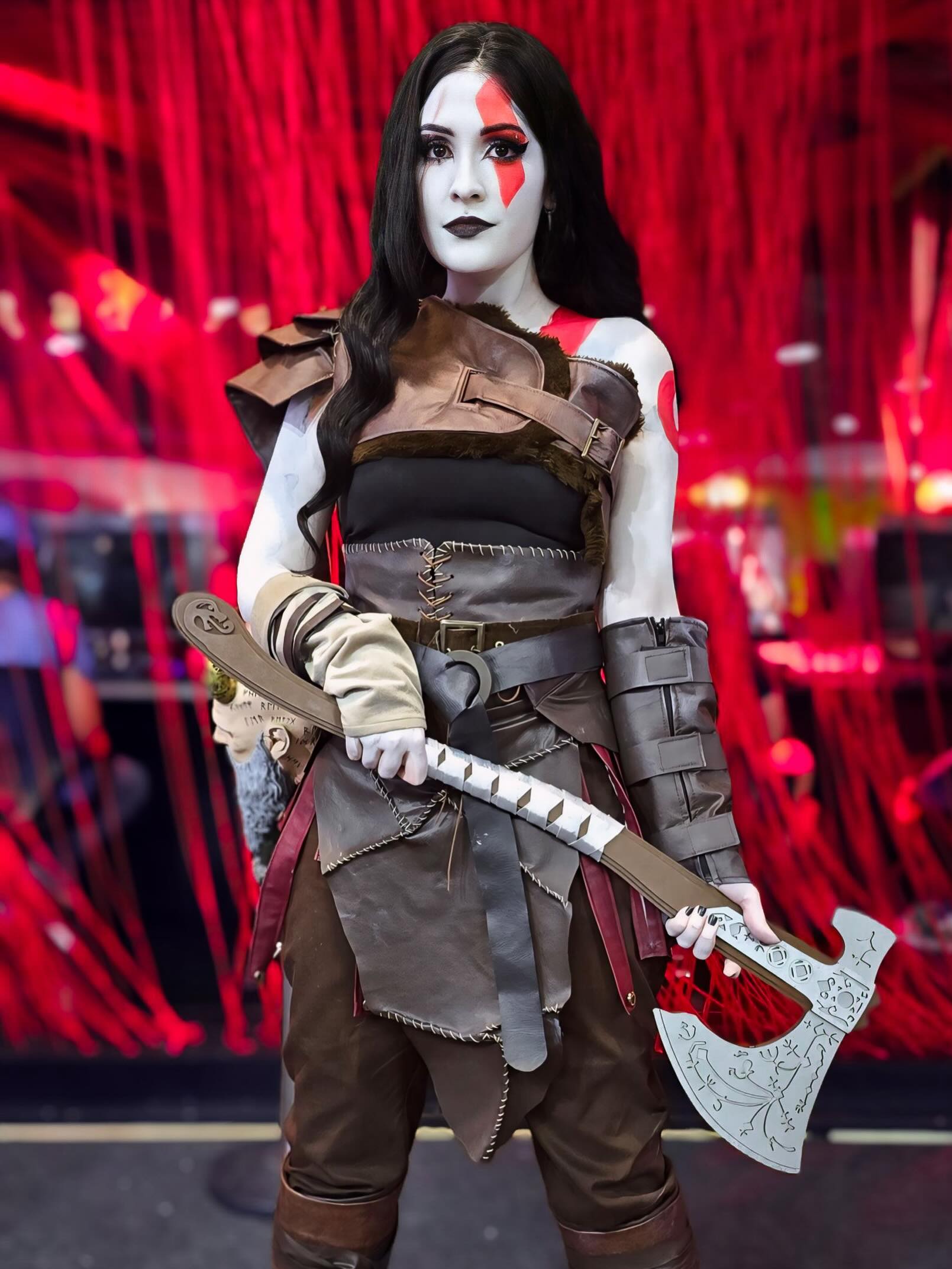Kratos  (God of War) - genderbend por Dai Cosplay