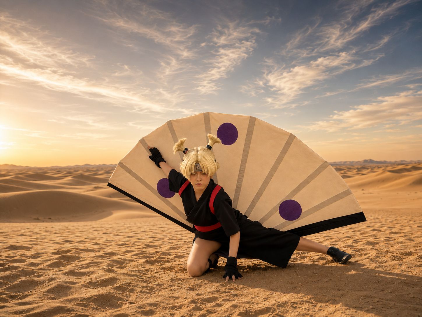 Temari cosplay por Kirisaki Ayeen
