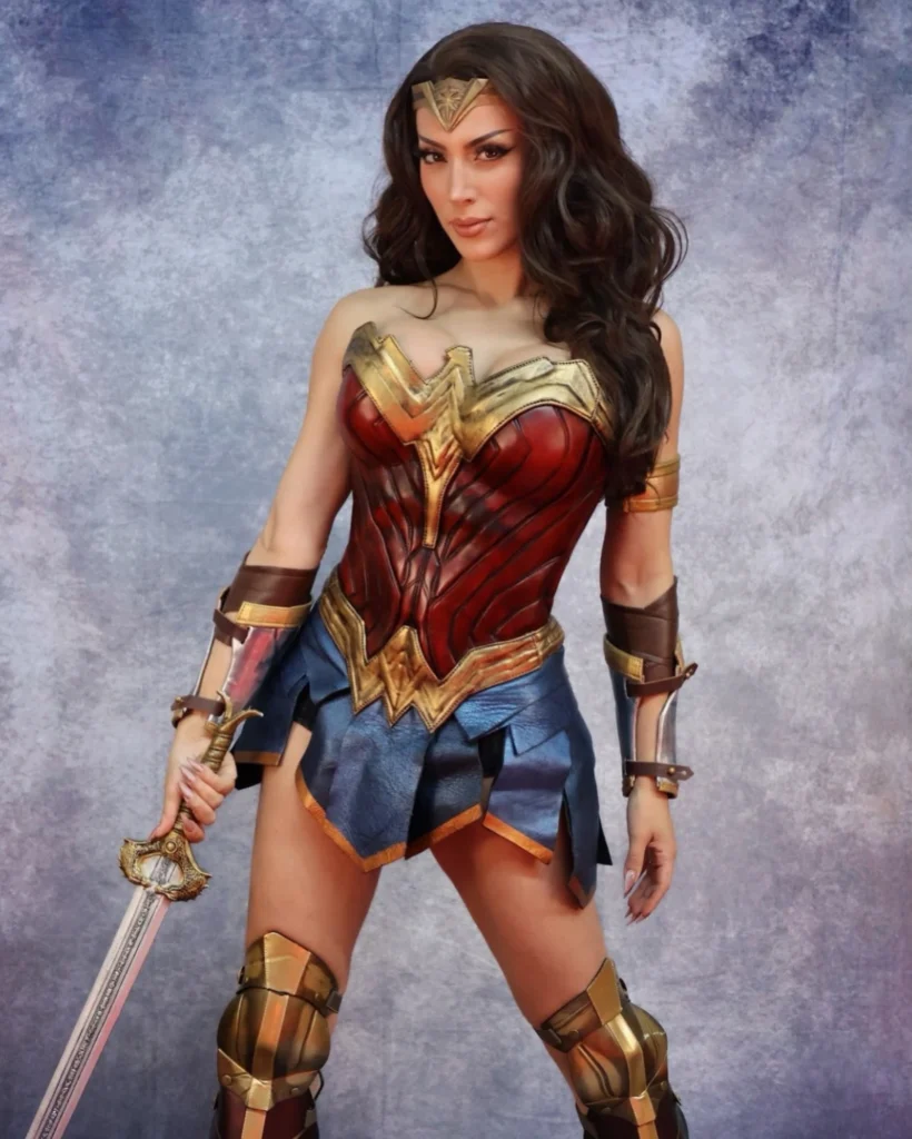 Mulher Maravilha - cosplay por Elizabeth Rage