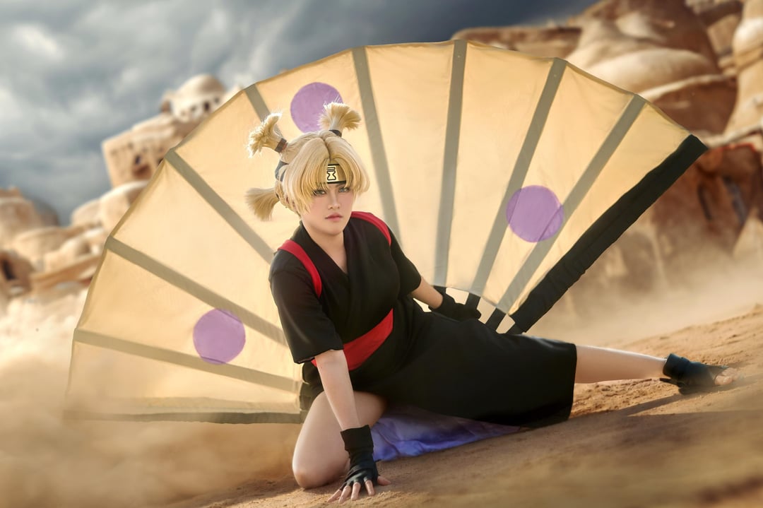 Temari cosplay por Kirisaki Ayeen