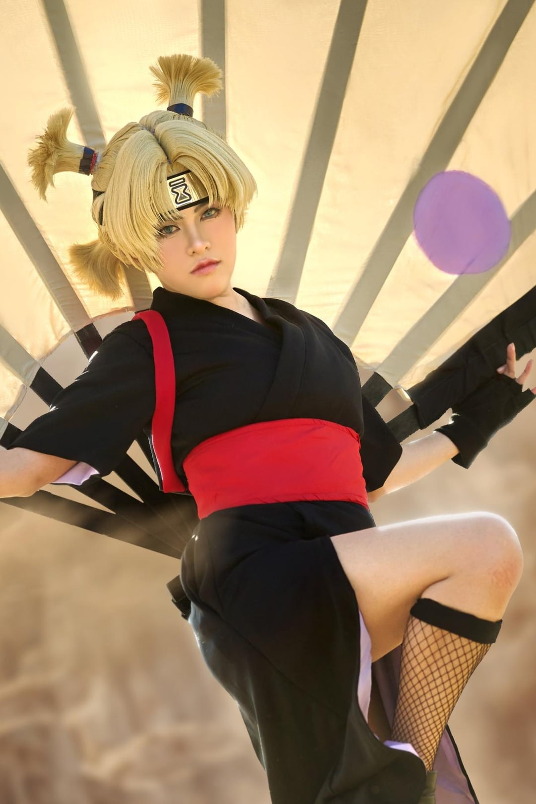 Temari cosplay por Kirisaki Ayeen