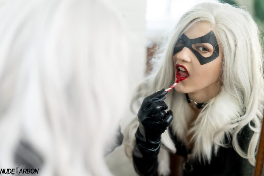 Gata Negra - cosplay por Kola bear