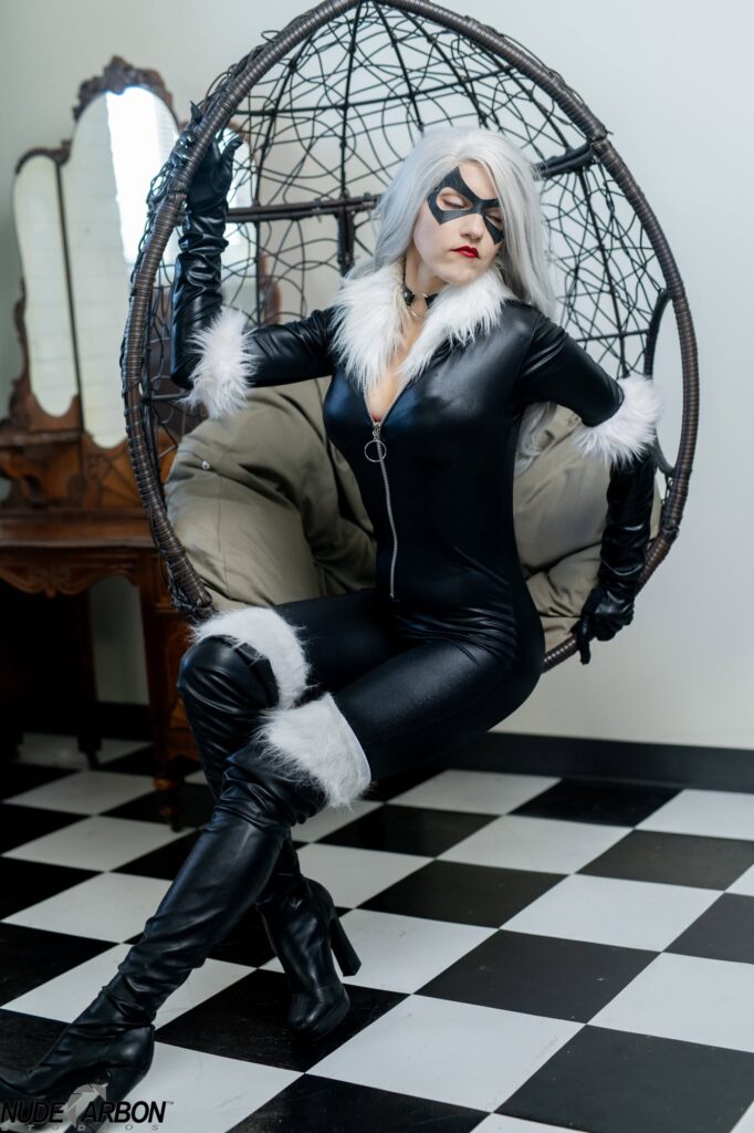 Gata Negra - cosplay por Kola bear