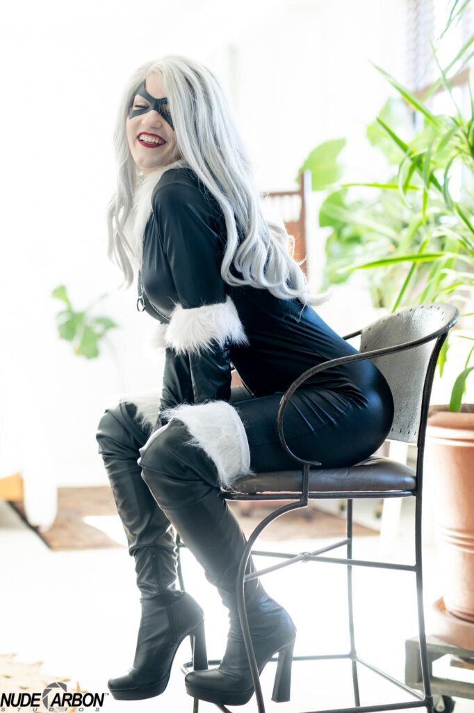 Gata Negra - cosplay por Kola bear