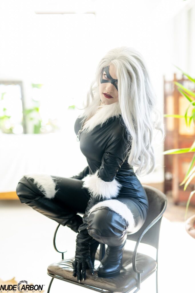 Gata Negra - cosplay por Kola bear