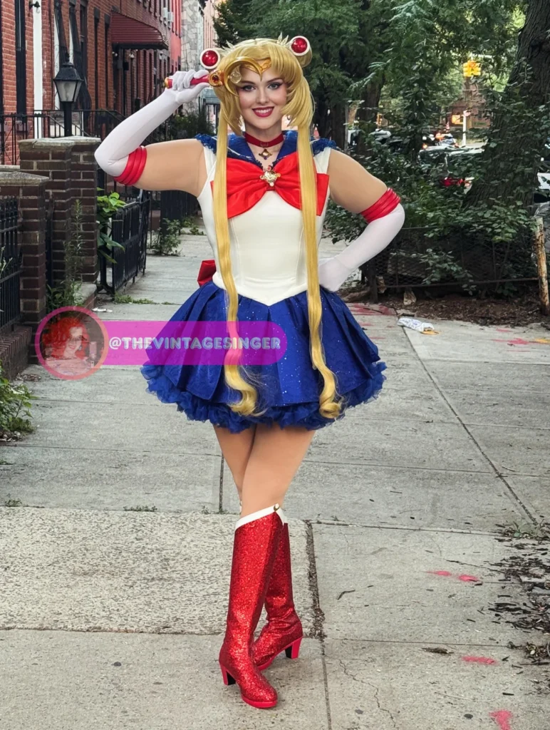 Sailor Moon - por The Vintage Singer