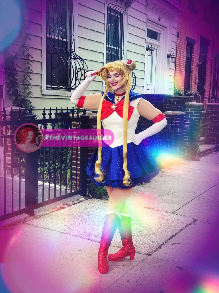 Sailor Moon - por The Vintage Singer