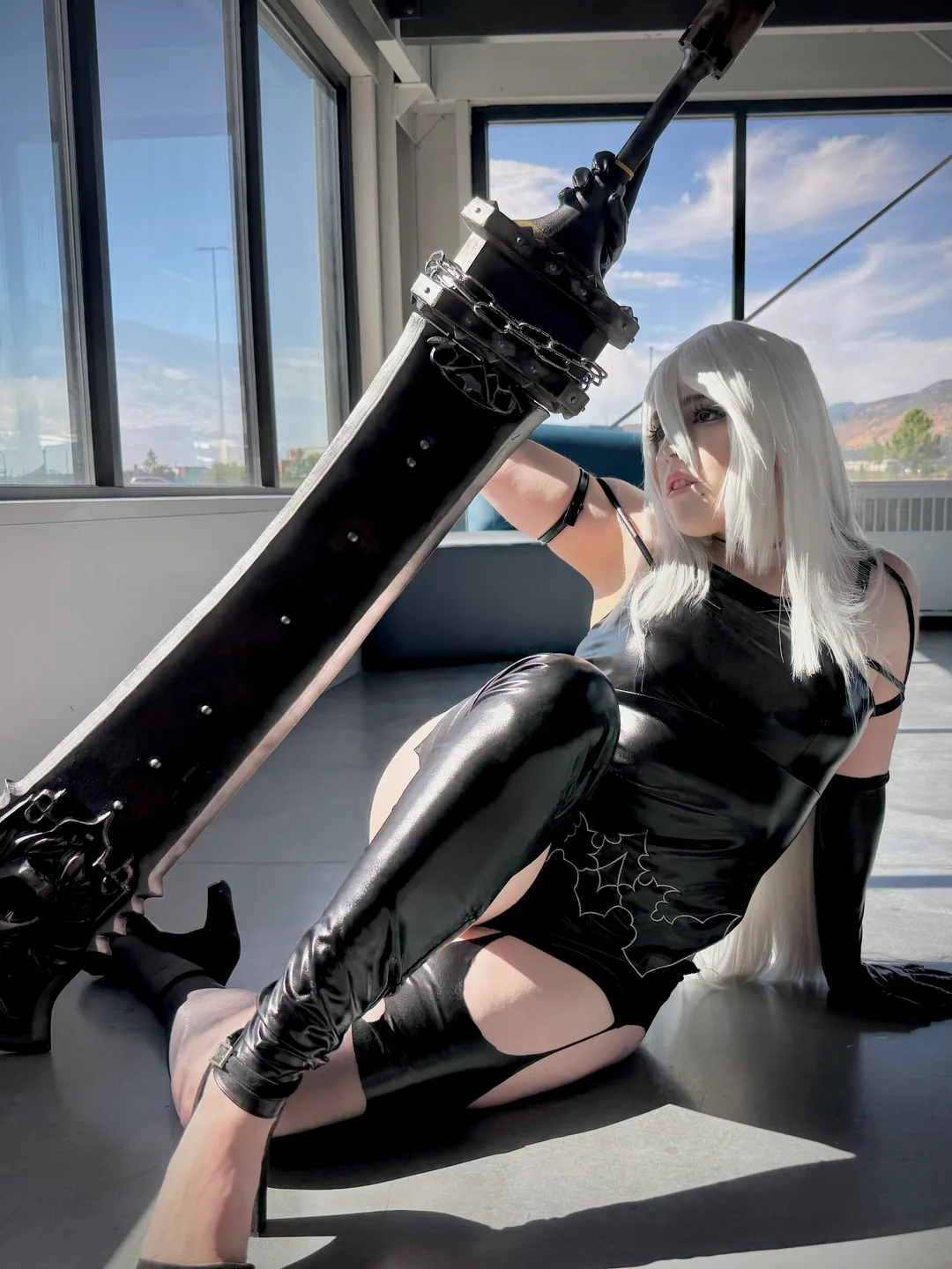 Nier Automata A2 - cosplay por Permian Polaris