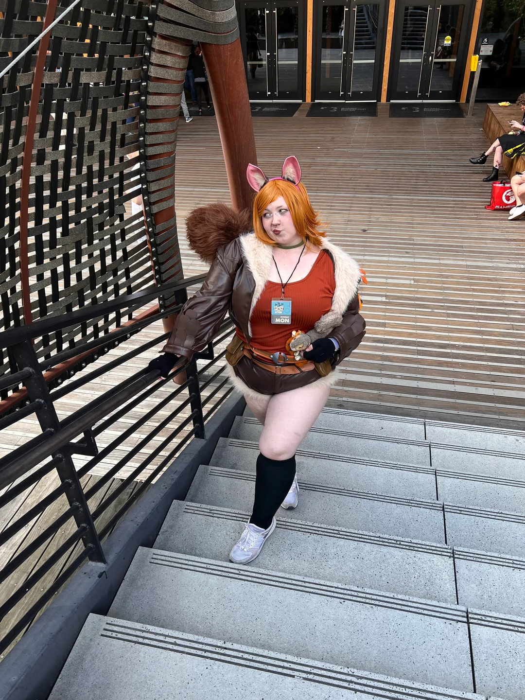 Garota Esquilo - cosplay por Maus