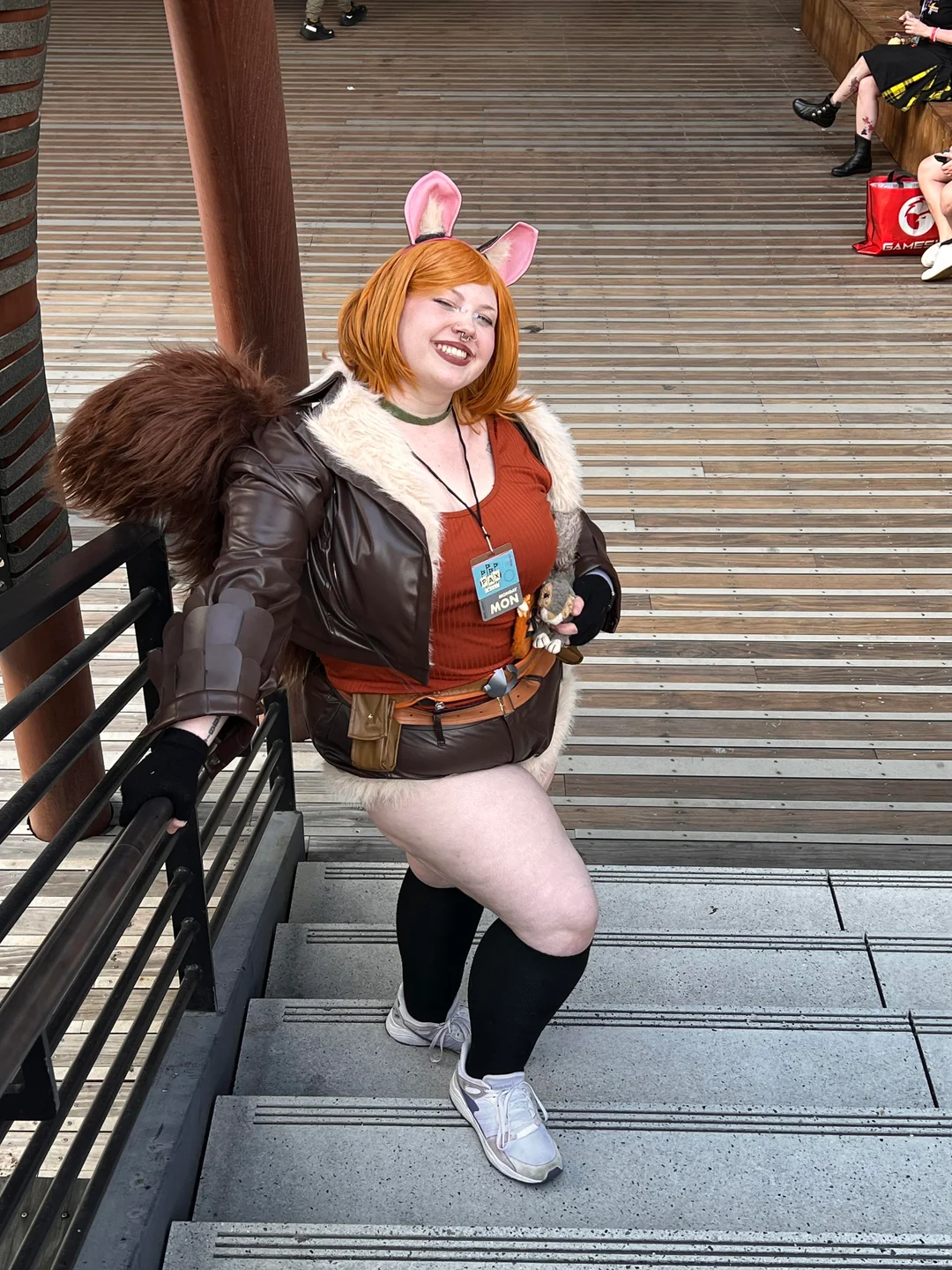 Garota Esquilo - cosplay por Maus