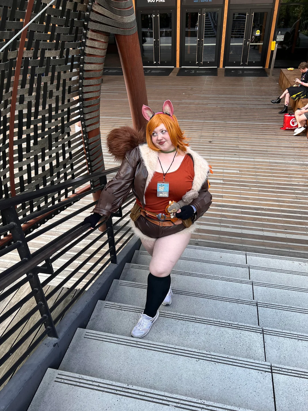 Garota Esquilo - cosplay por Maus