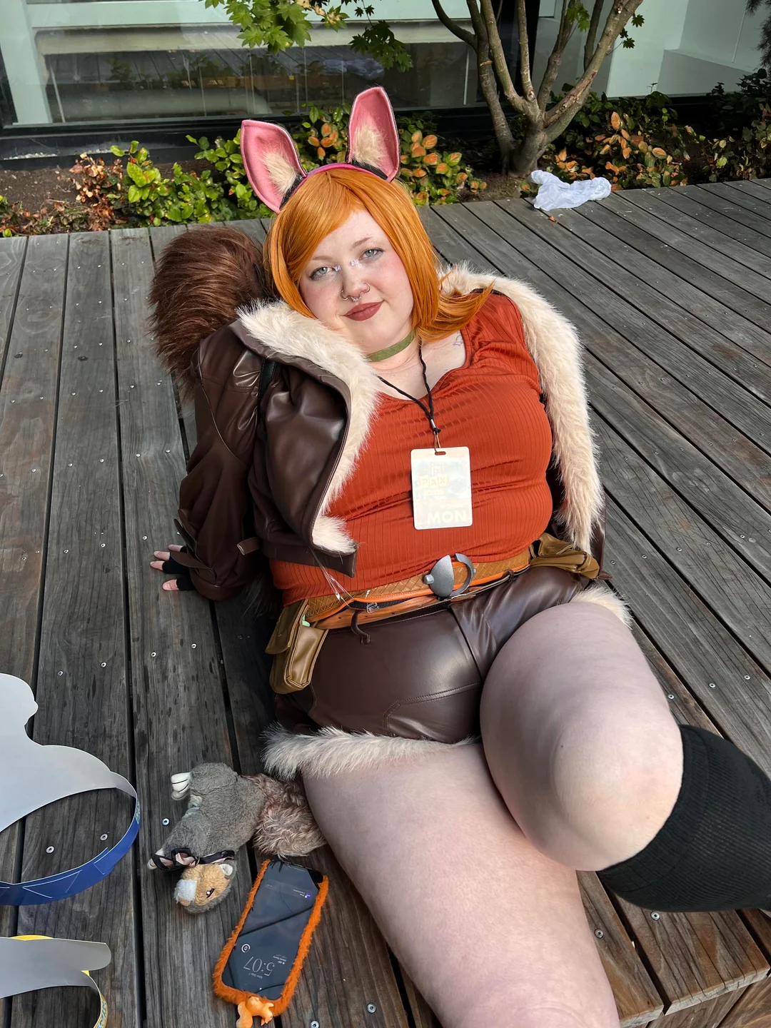 Garota Esquilo - cosplay por Maus