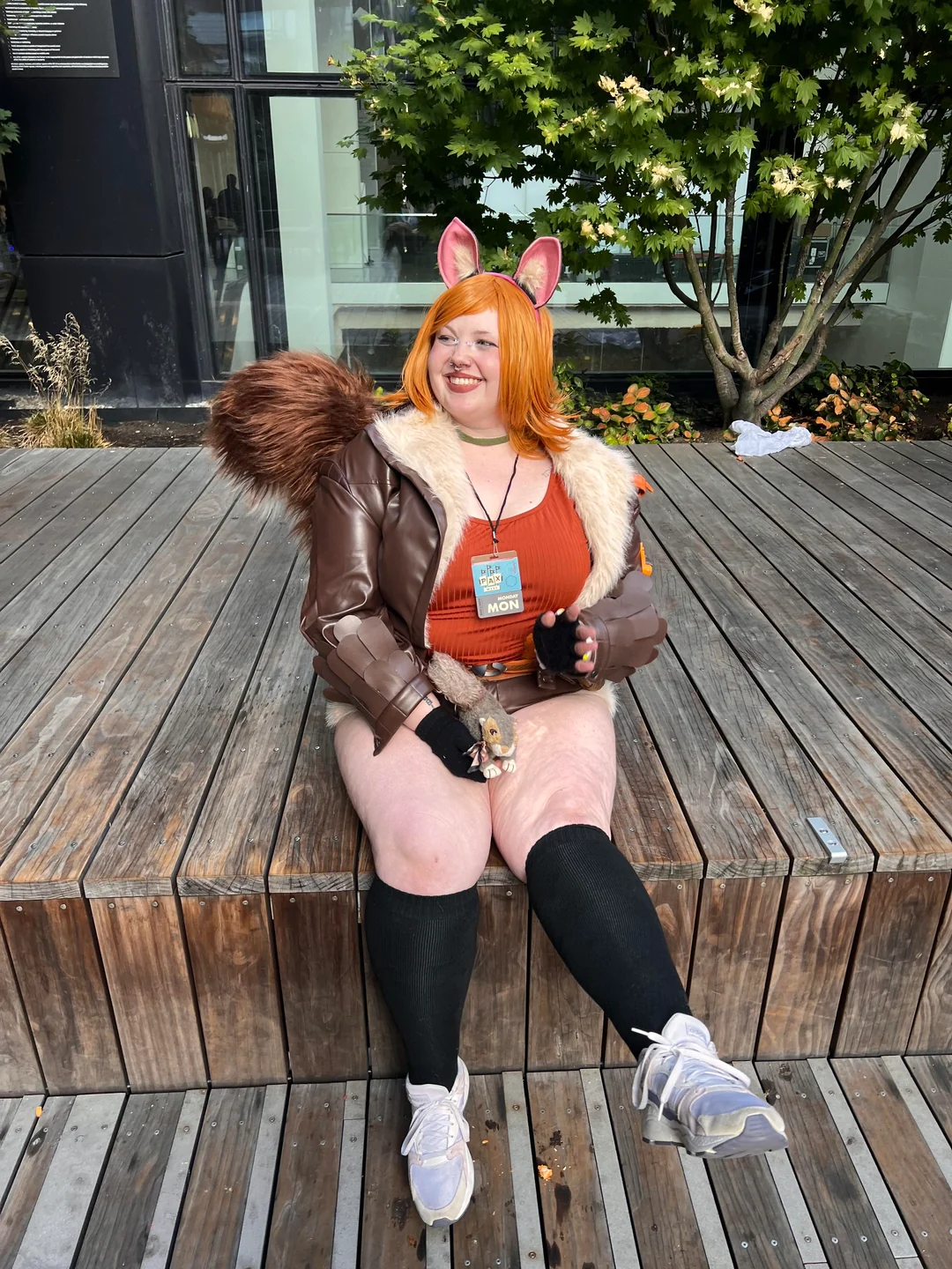 Garota Esquilo - cosplay por Maus