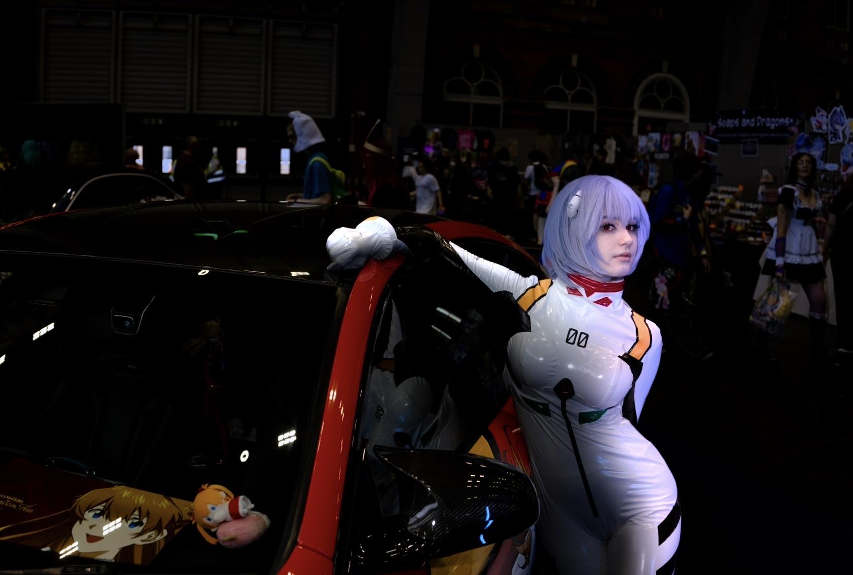 Rei Ayanami cosplay por Boring Ear