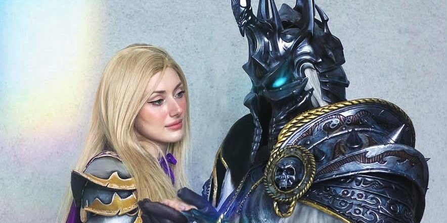 Lich King e Jaina (Warcraft 3) - por Sameer Bundela e Tsarina
